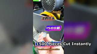 ¿Cortar 1500 piezas a la vez?