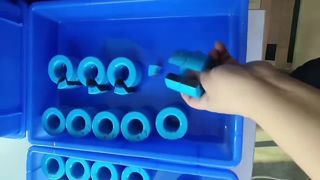 Máquina cortadora de núcleos de hierro-silicio y hierro-níquel