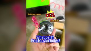 ¿Qué parte? ¿Agujeros de ranura precisos?